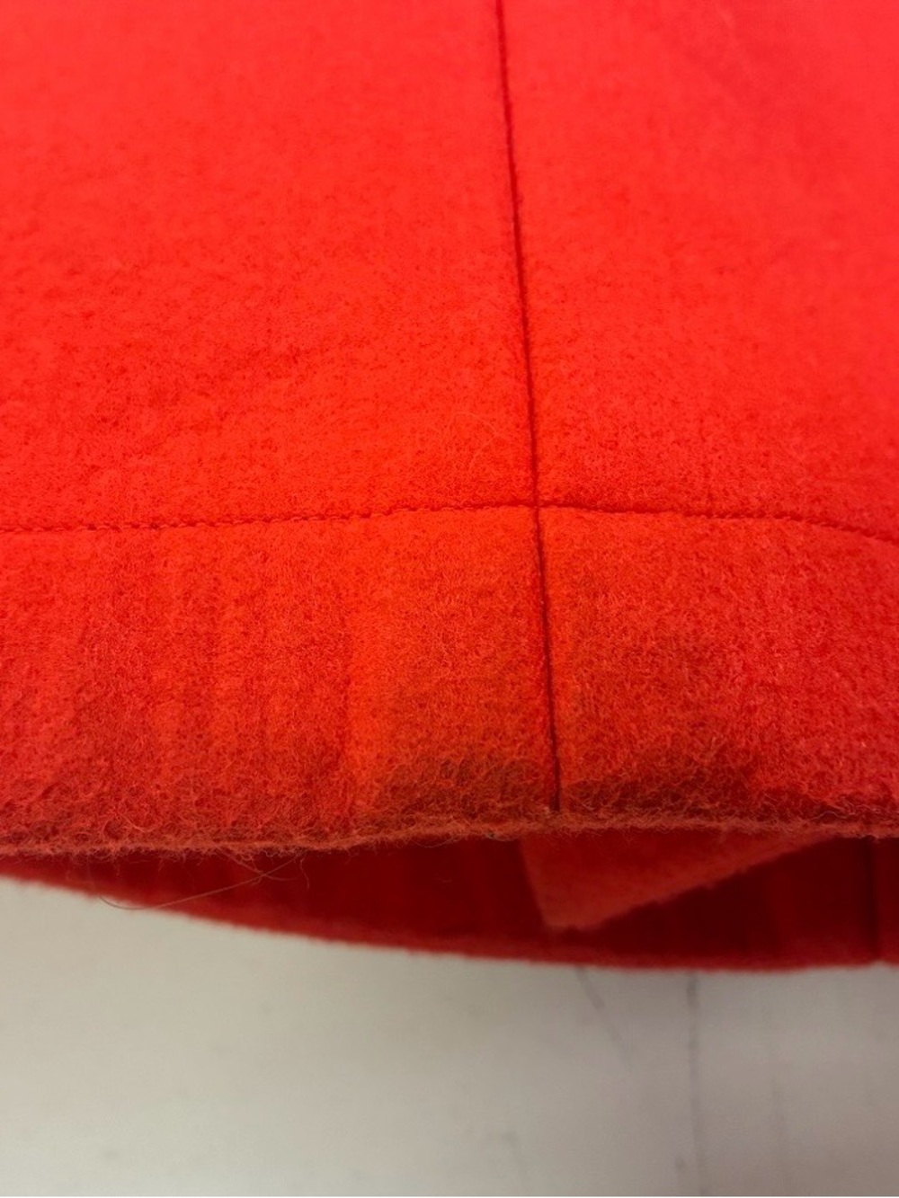 Comme Des Garçons Red and Pink Colorblock Coat - Picture 11 of 11